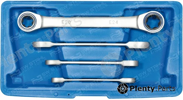 Swstahl 03415L — Ratchet Double Ring Spanner Set