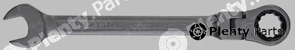 Swstahl 03530L-15 — Ratchet Ring Open-ended Spanner