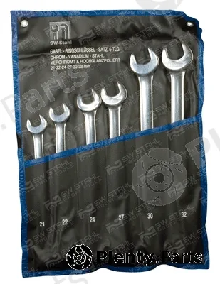 Swstahl 00835L — Spanner Set, ring/open ended