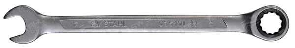 Swstahl 03510L-11 — Ratchet Ring Open-ended Spanner