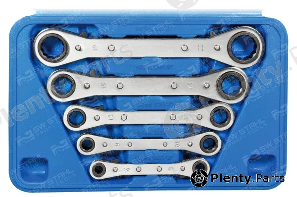 Swstahl 03410L — Ratchet Double Ring Spanner Set