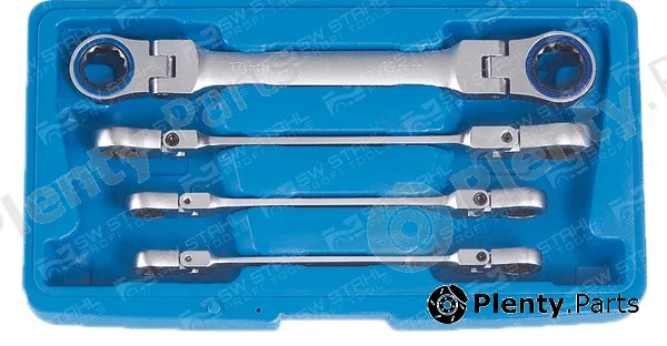Swstahl S1592 — Ratchet Double Ring Spanner Set