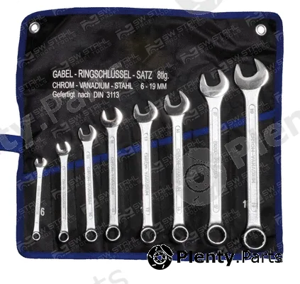 Swstahl 00908L — Spanner Set, ring/open ended