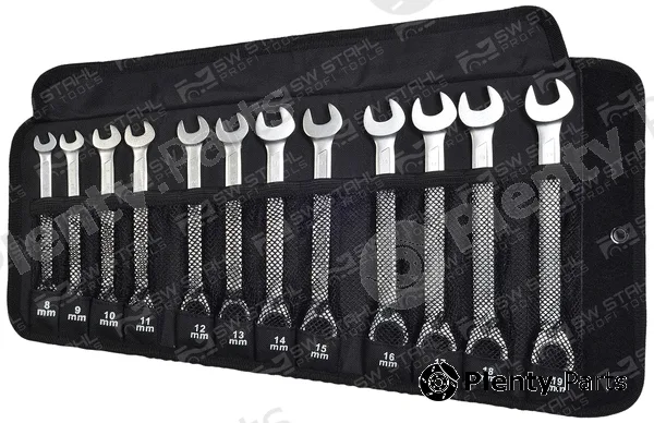 Swstahl 03520L — Ratchet Ring Open-ended Spanner Set