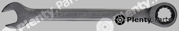 Swstahl 03510L-15 — Ratchet Ring Open-ended Spanner