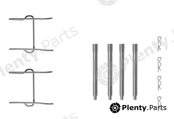 Textar 82039700 — Accessory Kit, disc brake pad