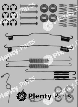 Textar 97027300 — Accessory Kit, brake shoes