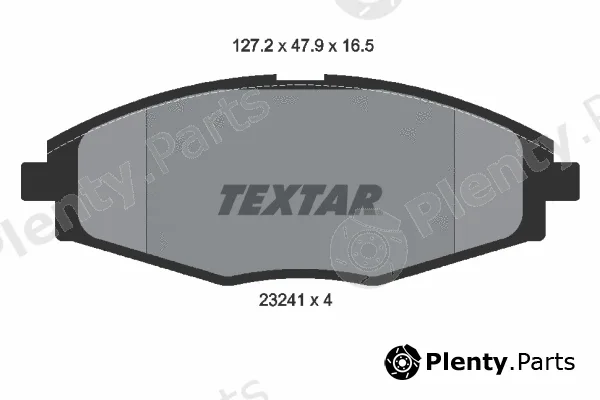 Textar 2324102 — Brake Pad Set, disc brake
