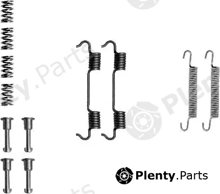 Textar 97012600 — Accessory Kit, parking brake shoes