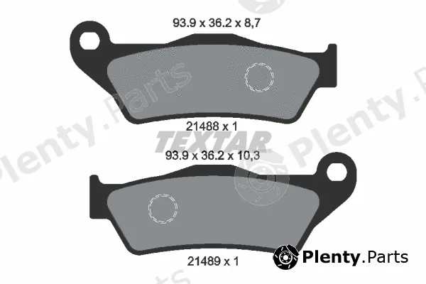Textar 2148801 — Brake Pad Set, disc brake