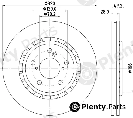 Textar 92299603 — Brake Disc PRO