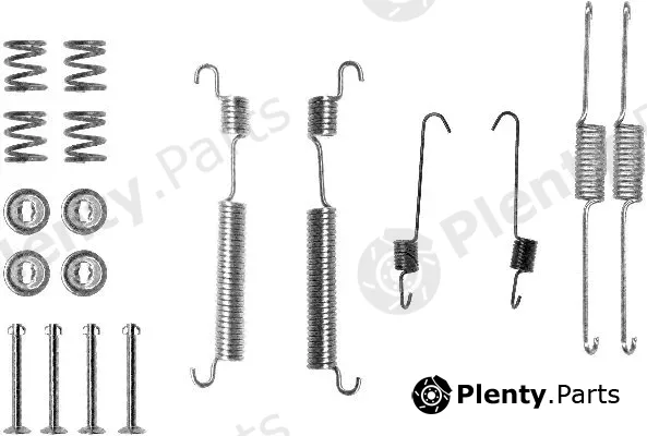 Textar 97016500 — Accessory Kit, brake shoes