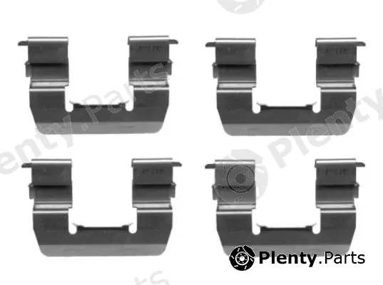 Textar 82511100 — Accessory Kit, disc brake pad
