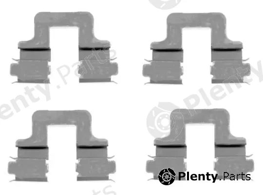 Textar 82509000 — Accessory Kit, disc brake pad