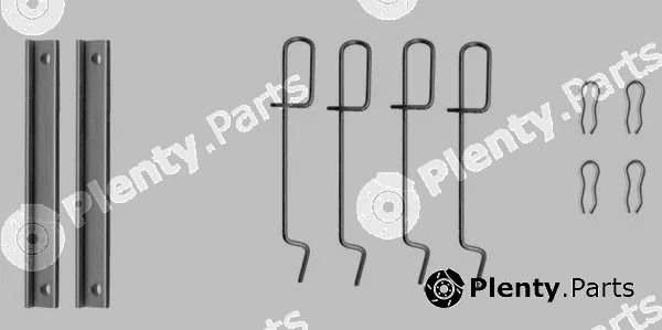 Textar 82039600 — Accessory Kit, disc brake pad