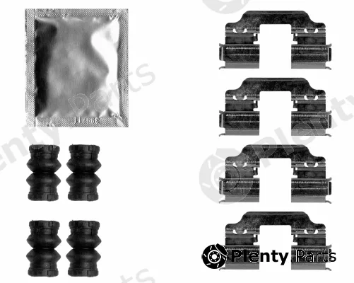 Textar 82547800 — Accessory Kit, disc brake pad