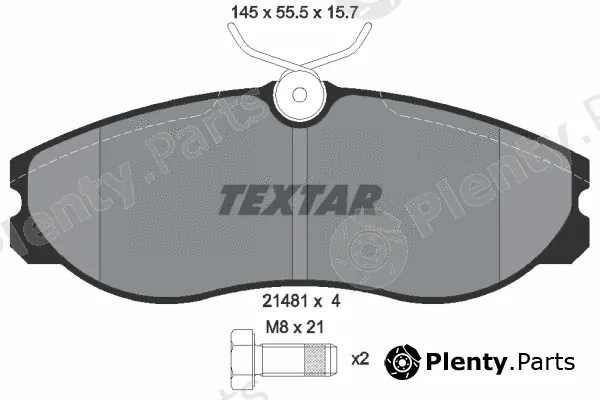 Textar 2148101 — Brake Pad Set, disc brake