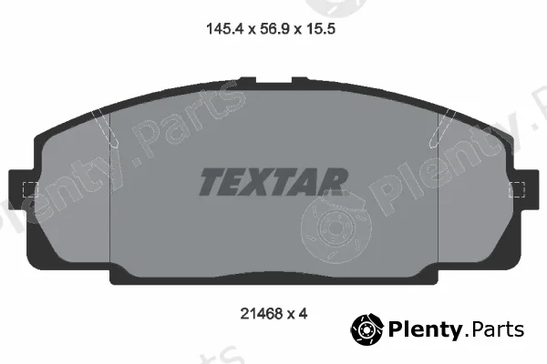 Textar 2146801 — Brake Pad Set, disc brake