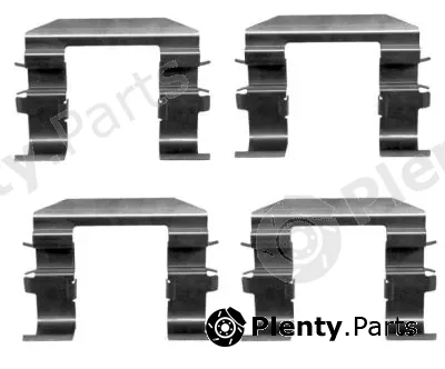 Textar 82510900 — Accessory Kit, disc brake pad