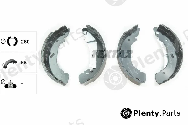 Textar 91058600 — Brake Shoe Set