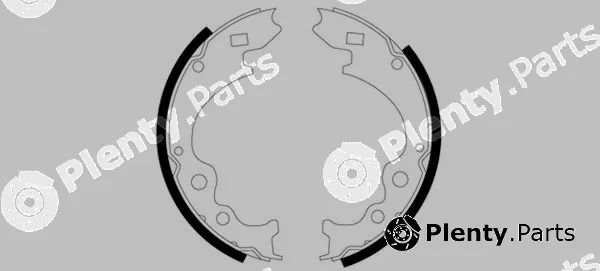 Textar 91037800 — Brake Shoe Set