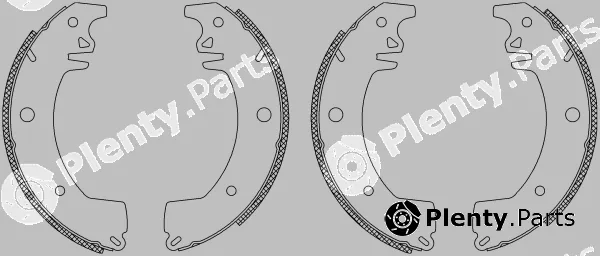 Textar 83029701 — Brake Shoe Set Shoe Kit