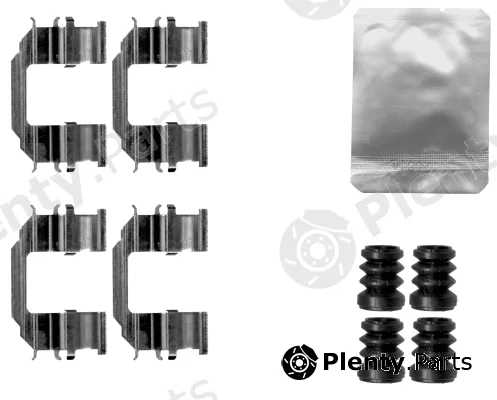 Textar 82544800 — Accessory Kit, disc brake pad
