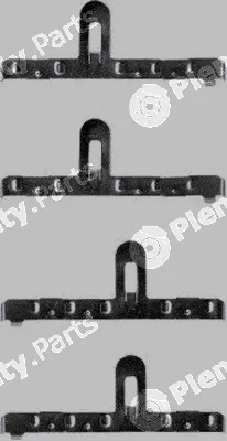 Textar 82026700 — Accessory Kit, disc brake pad