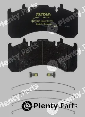 Textar 2917705 — Brake Pad Set, disc brake