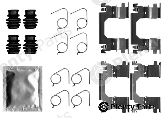 Textar 82543200 — Accessory Kit, disc brake pad