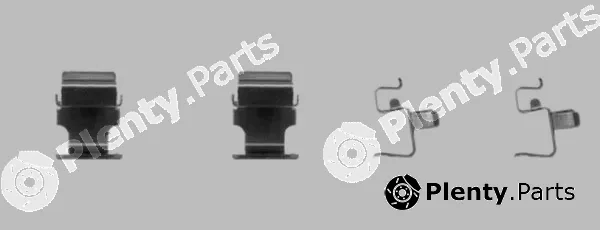 Textar 82501800 — Accessory Kit, disc brake pad