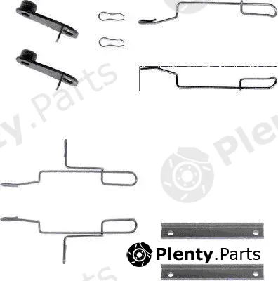 Textar 82032200 — Accessory Kit, disc brake pad
