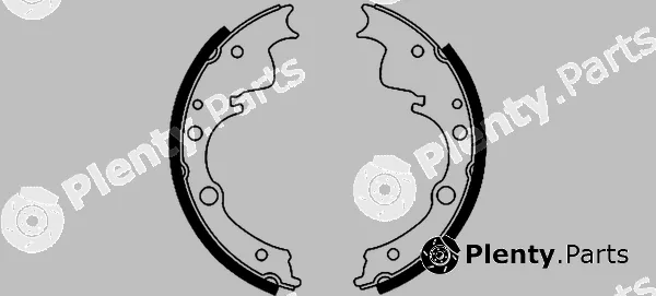 Textar 91016100 — Brake Shoe Set