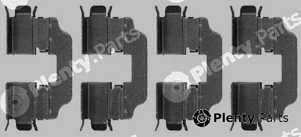 Textar 82076200 — Accessory Kit, disc brake pad