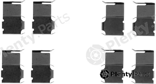 Textar 82047400 — Accessory Kit, disc brake pad