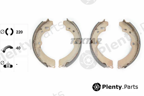 Textar 91041200 — Brake Shoe Set