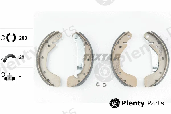 Textar 91044800 — Brake Shoe Set