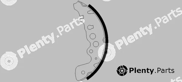 Textar 91057600 — Brake Shoe Set