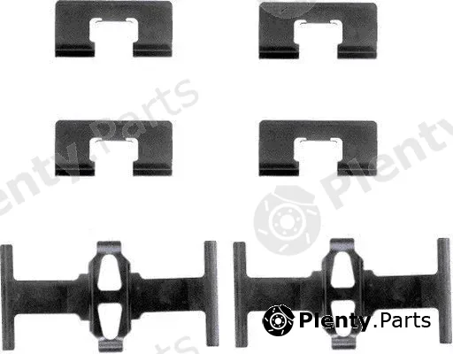 Textar 82028400 — Accessory Kit, disc brake pad