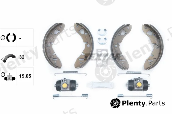 Textar 83005700 — Brake Shoe Set Shoe Kit