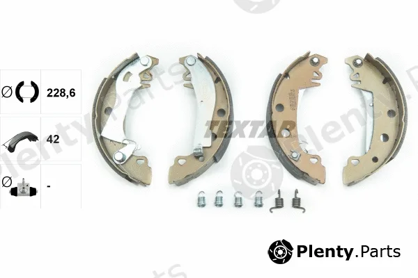 Textar 91011800 — Brake Shoe Set