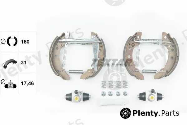 Textar 84018205 — Brake Shoe Set Shoe Kit Pro