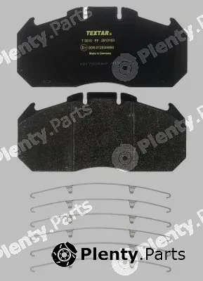 Textar 2913103 — Brake Pad Set, disc brake