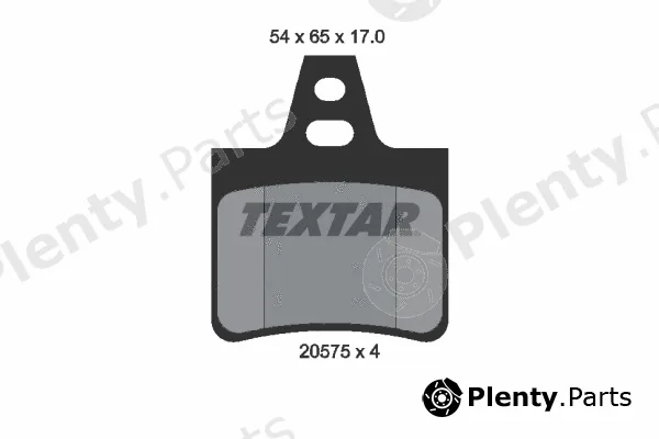 Textar 2057511 — Brake Pad Set, disc brake