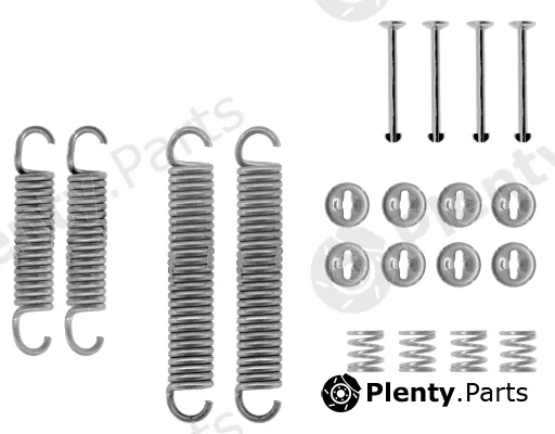 Textar 97026000 — Accessory Kit, brake shoes