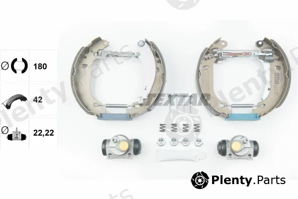 Textar 84037407 — Brake Shoe Set Shoe Kit Pro