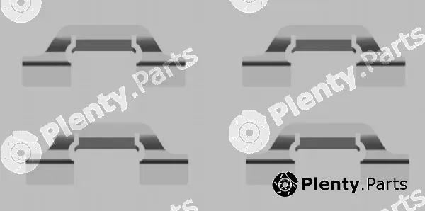 Textar 82502100 — Accessory Kit, disc brake pad