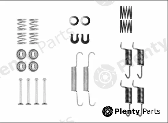 Textar 97042500 — Accessory Kit, parking brake shoes