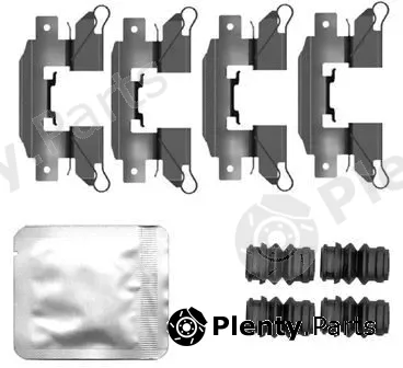 Textar 82558900 — Accessory Kit, disc brake pad