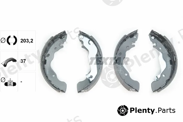 Textar 91061700 — Brake Shoe Set